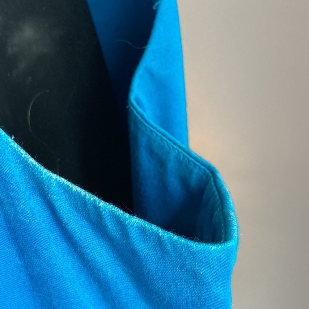Calvin Klein Color-block Dress, Size 14, blue. - Picture 5 of 5